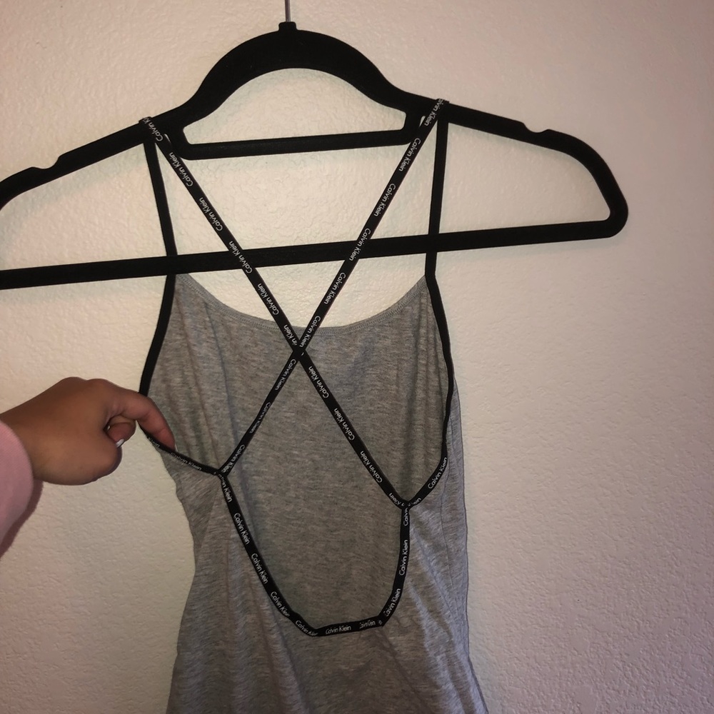 Calvin Klein strappy back bodysuit